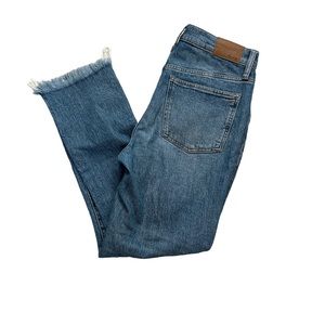 Madewell Women’s Size 28 Distressed Hem The Perfect Vintage Jean